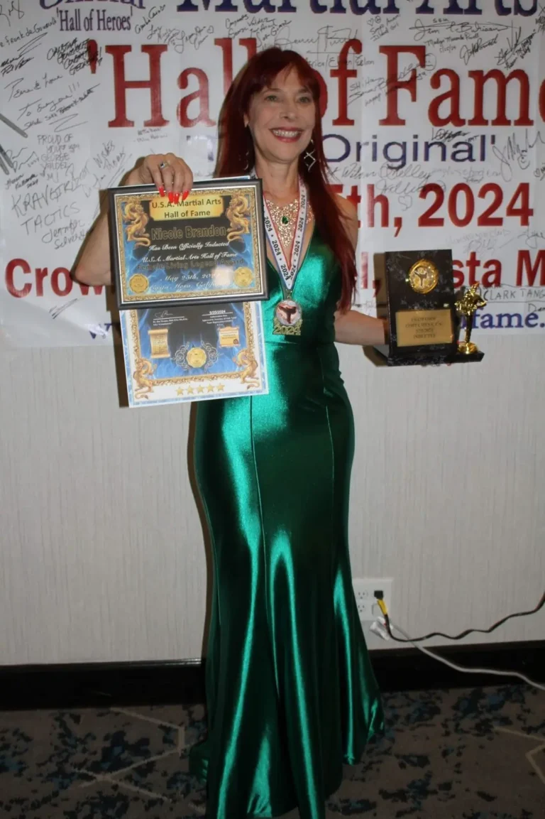 Nicole Brandon Martial Arts Award Ceremony