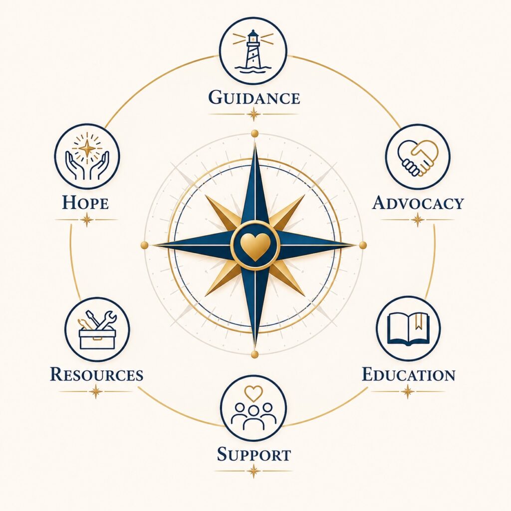 Care compass infographic